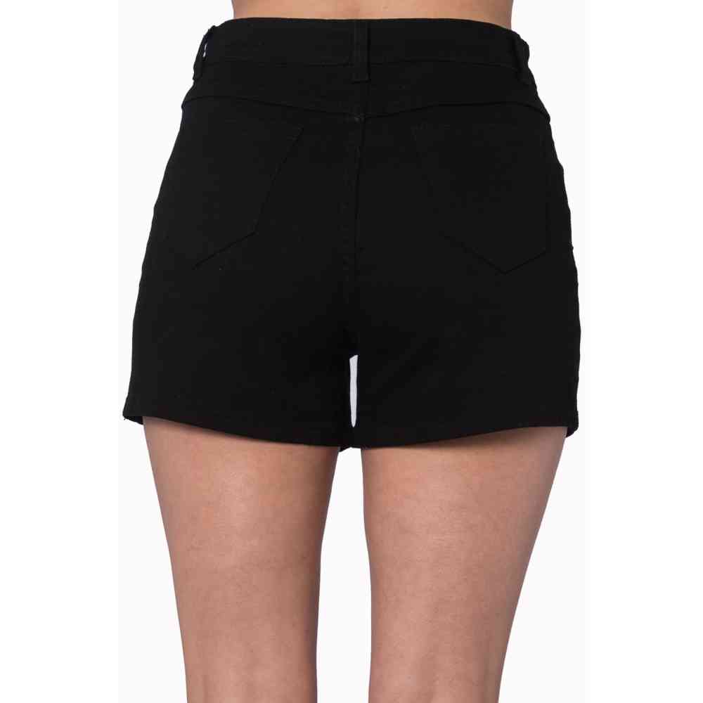 Banned - BELL TOWER BAT Pantalon court - Noir